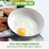 imageGreenLife Soft Grip Healthy Ceramic Nonstick 7quot and 10quot Frying Pan Set PFAS ampamp PFOAFree Dishwasher Safe Egg Omelet Skillet Cookware for Easy Cooking NonStick Kitchen Essentials BlueGray