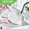imageGreenLife TriPly Stainless Steel Healthy Ceramic Nonstick 8quot Frying Pan Skillet PFASFree Multi Clad Induction Dishwasher Safe Oven Safe Silver12 Frying Pan Skillet with Lid