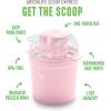 imageGreenLife 15QT Electric Ice Cream Frozen Yogurt and Sorbet Maker with Mixing Paddle Dishwasher Safe Parts Easy one Switch BPAFree RedPink
