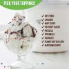 imageGreenLife 15QT Electric Ice Cream Frozen Yogurt and Sorbet Maker with Mixing Paddle Dishwasher Safe Parts Easy one Switch BPAFree RedWhite