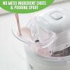 imageGreenLife 15QT Electric Ice Cream Frozen Yogurt and Sorbet Maker with Mixing Paddle Dishwasher Safe Parts Easy one Switch BPAFree RedWhite