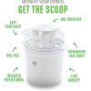 imageGreenLife 15QT Electric Ice Cream Frozen Yogurt and Sorbet Maker with Mixing Paddle Dishwasher Safe Parts Easy one Switch BPAFree RedWhite