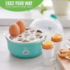 imageGreenLife 3in1 Breakfast Station Ceramic Nonstick Dual Griddles for Eggs Meat Pancakes ampamp Sandwiches  2Slice Toast Drawer Healthy Cooking Timer Versatile Morning Meal Maker PinkTurquoise