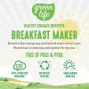 imageGreenLife 3in1 Breakfast Station Ceramic Nonstick Dual Griddles for Eggs Meat Pancakes ampamp Sandwiches  2Slice Toast Drawer Healthy Cooking Timer Versatile Morning Meal Maker PinkWhite