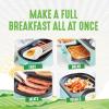 imageGreenLife 3in1 Breakfast Station Ceramic Nonstick Dual Griddles for Eggs Meat Pancakes ampamp Sandwiches  2Slice Toast Drawer Healthy Cooking Timer Versatile Morning Meal Maker PinkTurquoise