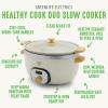imageGreenLife 6Cup Rice Cooker Steamer PFAS Free Removable Ceramic Nonstick Pot Auto Presets Wood Print Handle Keep Warm Function One Touch Design Dishwasher Safe Measuring Cup Rice Paddle CreamCream