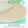 imageGreenLife 6QT Ceramic Nonstick Stockpot with Glass Straining Lid PFAS ampamp PFOAFree Dishwasher Safe StayCool Handles Oven Safe to 350F WobbleFree Base Even Heating PinkTurquoise