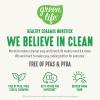 imageGreenLife Arte 8 Piece Ceramic Nonstick Cookware Pots and Pans Set Induction Suitable PFOA ampamp PFAS Free Wood Print Handles Glass Lids Stock Saucepans ampamp Frying Pans Dishwasher Safe Speckled CreamSpeckled Cream