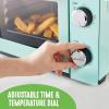 imageGreenLife Countertop Toaster Oven Air Fryer Stainless Steel Healthy Ceramic Nonstick PFAS and PFOAFree Tray ampamp Basket Bake Broil Reheat Adjustable Temp ampamp Time Control Auto Shutoff PinkTurquoise