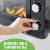 imageGreenLife Countertop Toaster Oven Air Fryer Stainless Steel Healthy Ceramic Nonstick PFAS and PFOAFree Tray ampamp Basket Bake Broil Reheat Adjustable Temp ampamp Time Control Auto Shutoff PinkBlack