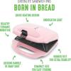 imageGreenLife Pro Electric Panini Press Grill and Sandwich Maker Healthy Ceramic Nonstick PlatesEasy Indicator Light PFASFree YellowPink