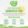 imageGreenLife Pro Electric Panini Press Grill and Sandwich Maker Healthy Ceramic Nonstick PlatesEasy Indicator Light PFASFree YellowYellow