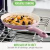 imageGreenLife Soft Grip 8 Frypan Skillet and Spatula Breakfast Cookware Set PFASFree Ceramic Nonstick Silicon Spatula with Bamboo Handle Egg Omelette Bacon Dishwasher Safe StayCool Handles CreamPink