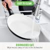 imageGreenLife Soft Grip Healthy Ceramic Nonstick 8quot Frying Pan Skillet PFASFree Dishwasher Safe BlueBlack