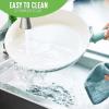 imageGreenLife Soft Grip Healthy Ceramic Nonstick 8quot Frying Pan Skillet PFASFree Dishwasher Safe BlueTurquoise