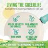 imageGreenLife Soft Grip Healthy Ceramic Nonstick 8quot Frying Pan Skillet PFASFree Dishwasher Safe BlueTurquoise