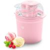 imageGreenLife 15QT Electric Ice Cream Frozen Yogurt and Sorbet Maker with Mixing Paddle Dishwasher Safe Parts Easy one Switch BPAFree RedPink