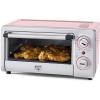 imageGreenLife Countertop Toaster Oven Air Fryer Stainless Steel Healthy Ceramic Nonstick PFAS and PFOAFree Tray ampamp Basket Bake Broil Reheat Adjustable Temp ampamp Time Control Auto Shutoff PinkPink