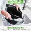 imageGreenLife 2 Cutting boards 6QT Healthy Ceramic Nonstick Slow Cooker PFAS ampamp PFOAFree Programmable StovetopSafe Extra Durable Versatile Kitchen Essentials Easy Clean WhiteWhite