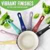 imageGreenLife 2 Cutting boards 6QT Healthy Ceramic Nonstick Slow Cooker PFAS ampamp PFOAFree Programmable StovetopSafe Extra Durable Versatile Kitchen Essentials Easy Clean WhiteBlue