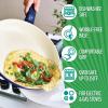 imageGreenLife 2 Cutting boards 6QT Healthy Ceramic Nonstick Slow Cooker PFAS ampamp PFOAFree Programmable StovetopSafe Extra Durable Versatile Kitchen Essentials Easy Clean WhiteBlue