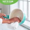 imageGreenLife 2 Cutting boards 6QT Healthy Ceramic Nonstick Slow Cooker PFAS ampamp PFOAFree Programmable StovetopSafe Extra Durable Versatile Kitchen Essentials Easy Clean WhiteTurquoise