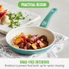 imageGreenLife 2 Cutting boards 6QT Healthy Ceramic Nonstick Slow Cooker PFAS ampamp PFOAFree Programmable StovetopSafe Extra Durable Versatile Kitchen Essentials Easy Clean WhiteTurquoise