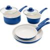 imageGreenLife 2 Cutting boards 6QT Healthy Ceramic Nonstick Slow Cooker PFAS ampamp PFOAFree Programmable StovetopSafe Extra Durable Versatile Kitchen Essentials Easy Clean WhiteBlue