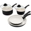 imageGreenLife 2 Cutting boards 6QT Healthy Ceramic Nonstick Slow Cooker PFAS ampamp PFOAFree Programmable StovetopSafe Extra Durable Versatile Kitchen Essentials Easy Clean WhiteBlack and Cream