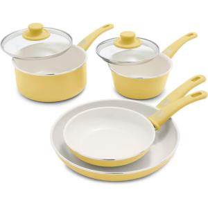 imageGreenLife 2 Cutting boards 6QT Healthy Ceramic Nonstick Slow Cooker PFAS ampamp PFOAFree Programmable StovetopSafe Extra Durable Versatile Kitchen Essentials Easy Clean WhiteYellow