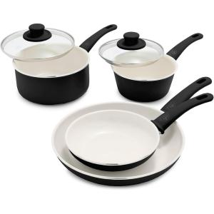 imageGreenLife 2 Cutting boards 6QT Healthy Ceramic Nonstick Slow Cooker PFAS ampamp PFOAFree Programmable StovetopSafe Extra Durable Versatile Kitchen Essentials Easy Clean WhiteBlack and Cream