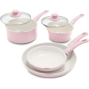 imageGreenLife 2 Cutting boards 6QT Healthy Ceramic Nonstick Slow Cooker PFAS ampamp PFOAFree Programmable StovetopSafe Extra Durable Versatile Kitchen Essentials Easy Clean WhiteSoft Pink