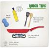 imageGreenLife Soft Grip Healthy Ceramic Nonstick Saucepan with Lid 3QT Red