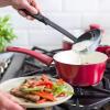 imageGreenLife Soft Grip Healthy Ceramic Nonstick Saucepan with Lid 3QT Red