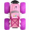 imageThreeking 116 Waterproof Monster Truck Pickup Toys RC Cars Remote Control Car Truck Toys 4WD All Terrain OffRoad Car Toy Gifts Presents 6 7 8 9 10 11 12 Year Old Kids Boys Girls ToysPickup Pink