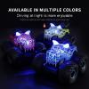 imageThreeking 118 Dinosaur RC Car Remote Control Cars Trucks Toy 4WD OffRoad Car Toys with Lights Spray Suitable for All Terrain Gifts Presents for BoysGirls Ages 6 BlueBlue