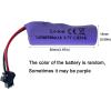 imageThreeking 37V 500mAh 14500 Rechargeable Liion Battery SM2P Joint with USB Charger for Rc Remote Control Car Toys