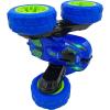 imageThreeking RC Stunt Cars Remote Control Car DoubleSided Driving 360degree Flips Rotating Car Toy GreenBlue