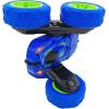 imageThreeking RC Stunt Cars Remote Control Car DoubleSided Driving 360degree Flips Rotating Car Toy GreenBlue