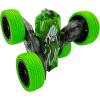 imageThreeking RC Stunt Cars Remote Control Car DoubleSided Driving 360degree Flips Rotating Car Toy GreenGreena