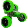imageThreeking RC Stunt Cars Remote Control Car DoubleSided Driving 360degree Flips Rotating Car Toy GreenGreena