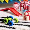 imageThreeking RC Stunt Cars Remote Control Car DoubleSided Driving 360degree Flips Rotating Car Toy GreenGreenblue