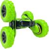 imageThreeking RC Stunt Cars Remote Control Car DoubleSided Driving 360degree Flips Rotating Car Toy GreenGreenwithout Lights