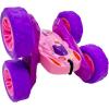 imageThreeking RC Stunt Cars Remote Control Car DoubleSided Driving 360degree Flips Rotating Car Toy GreenPink