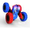 imageThreeking RC Stunt Cars Remote Control Car DoubleSided Driving 360degree Flips Rotating Car Toy GreenRedblue