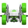 imageThreeking RC Stunt Cars Remote Control Car DoubleSided Driving 360degree Flips Rotating Car Toy GreenWaterproof geen