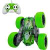 imageThreeking RC Stunt Cars Remote Control Car DoubleSided Driving 360degree Flips Rotating Car Toy GreenGreena