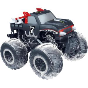 imageThreeking 116 Waterproof Monster Truck Pickup Toys RC Cars Remote Control Car Truck Toys 4WD All Terrain OffRoad Car Toy Gifts Presents 6 7 8 9 10 11 12 Year Old Kids Boys Girls ToysPickupred