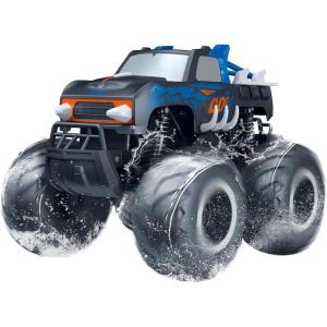 imageThreeking 116 Waterproof Monster Truck Pickup Toys RC Cars Remote Control Car Truck Toys 4WD All Terrain OffRoad Car Toy Gifts Presents 6 7 8 9 10 11 12 Year Old Kids Boys Girls ToysPickup