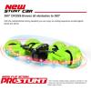 imageThreeking RC Rotating Stunt Cars Flowering Remote Control Cars Toys with Lights DoubleSided Driving 360degree Flips Rotating Car Toy GreenGreen